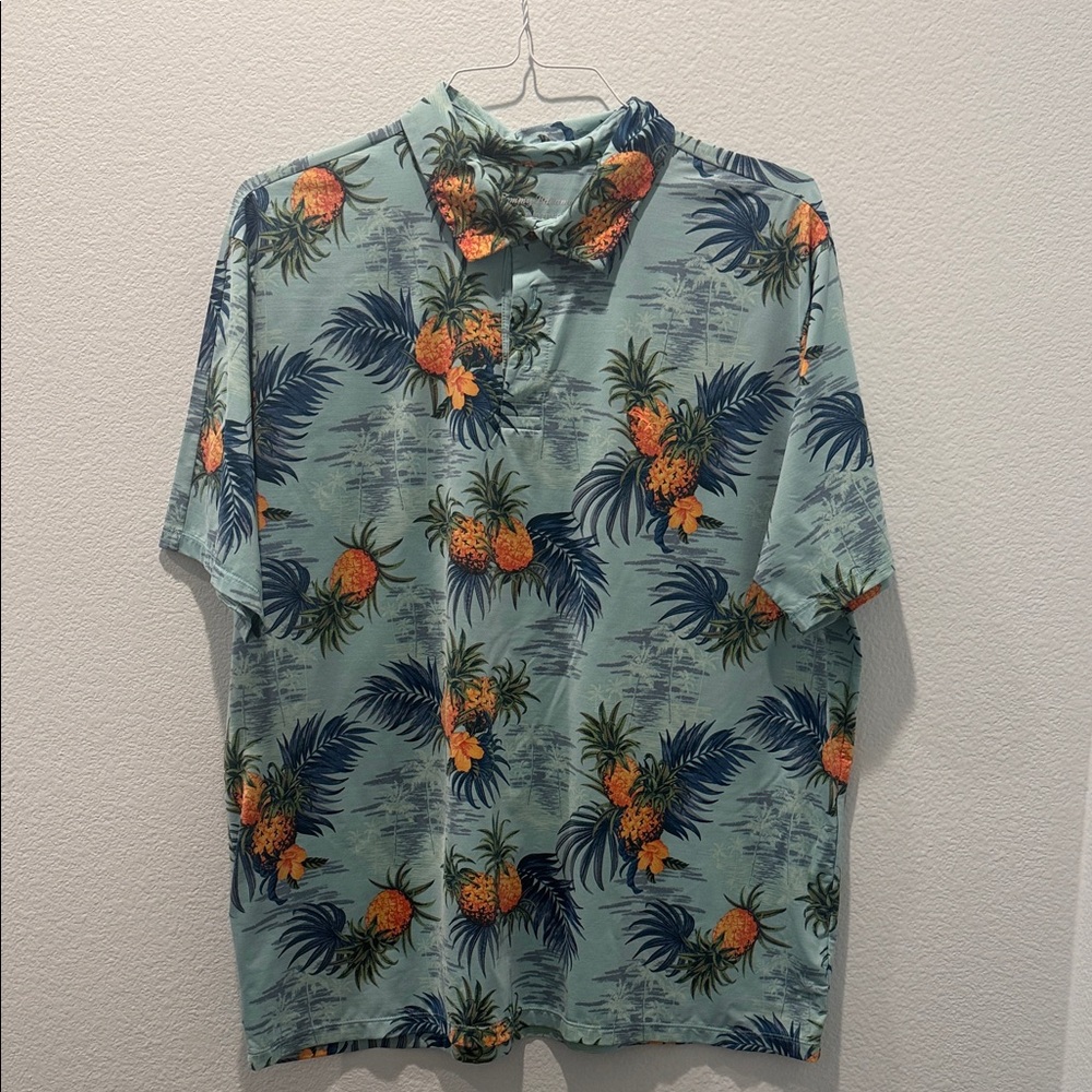Tropical Print Men's Shirt